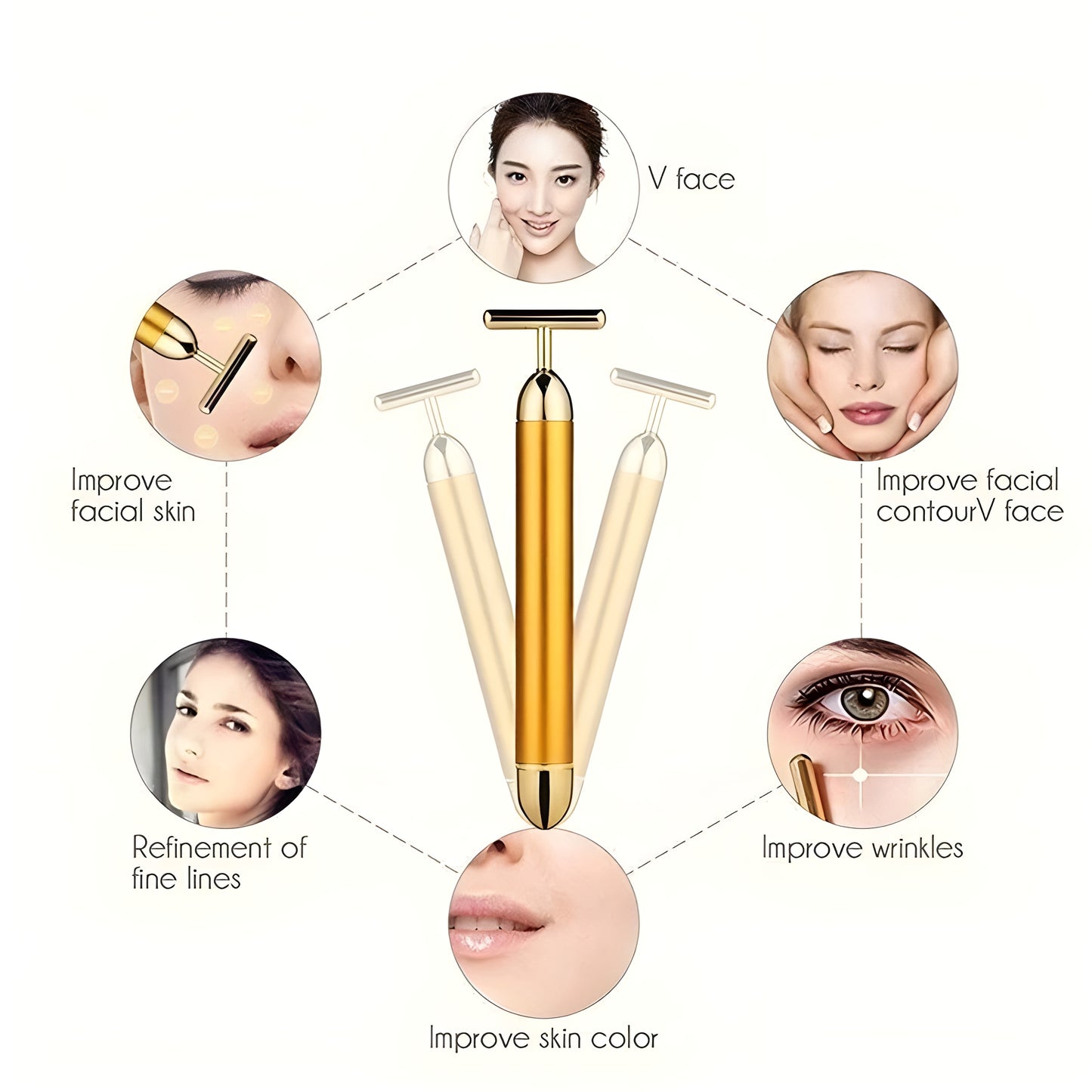 GlowBar™ Electric Facial Massage Roller