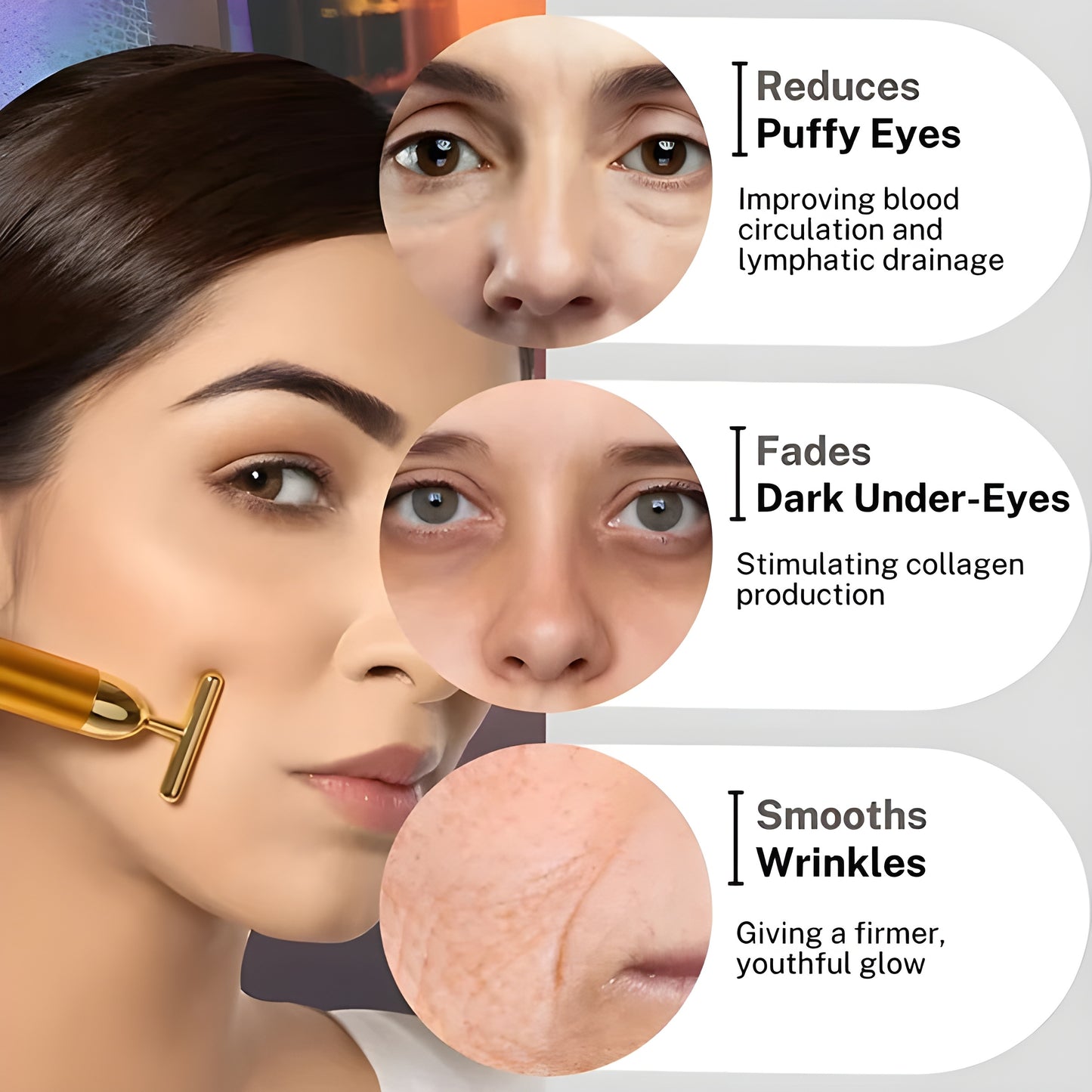 GlowBar™ Electric Facial Massage Roller