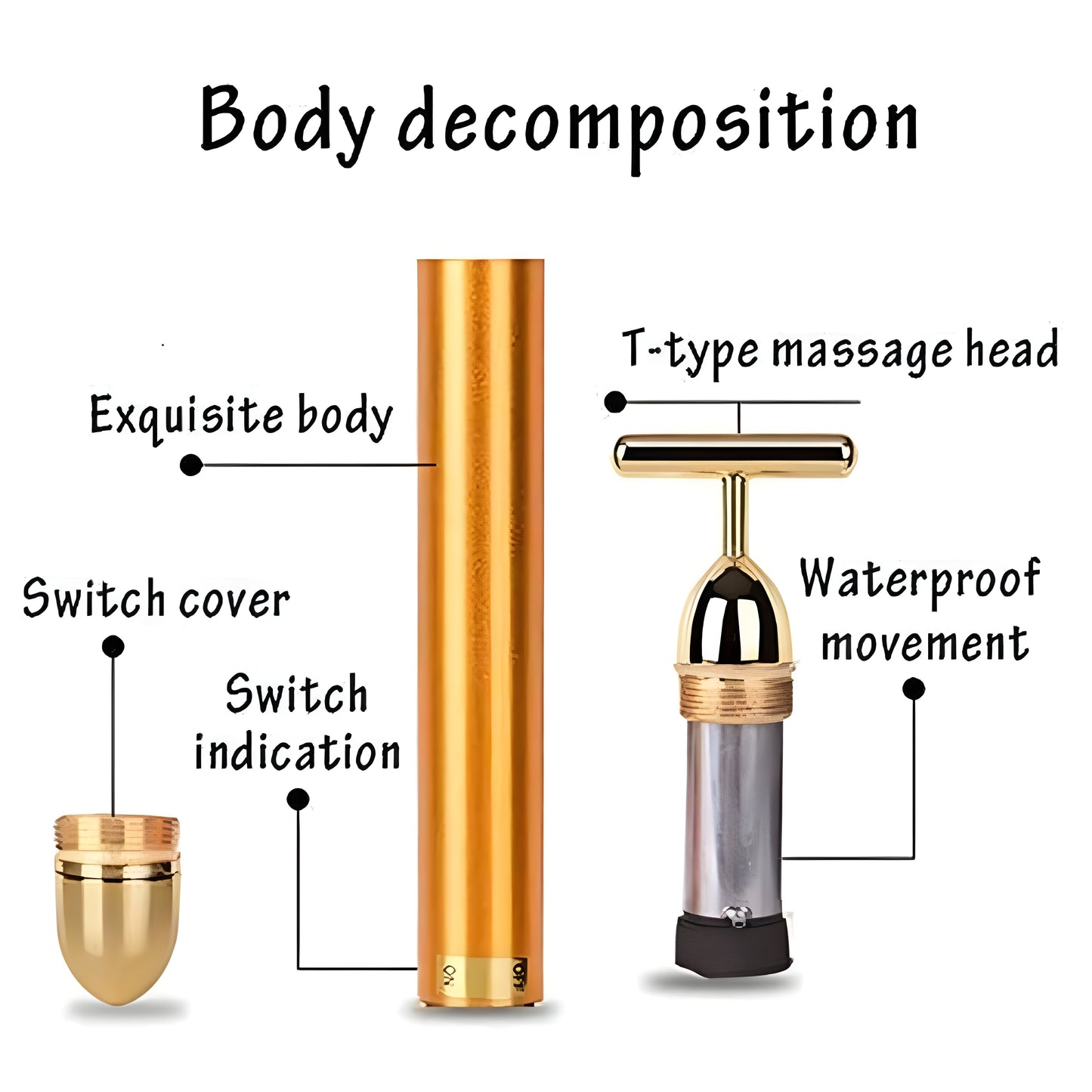 GlowBar™ Electric Facial Massage Roller